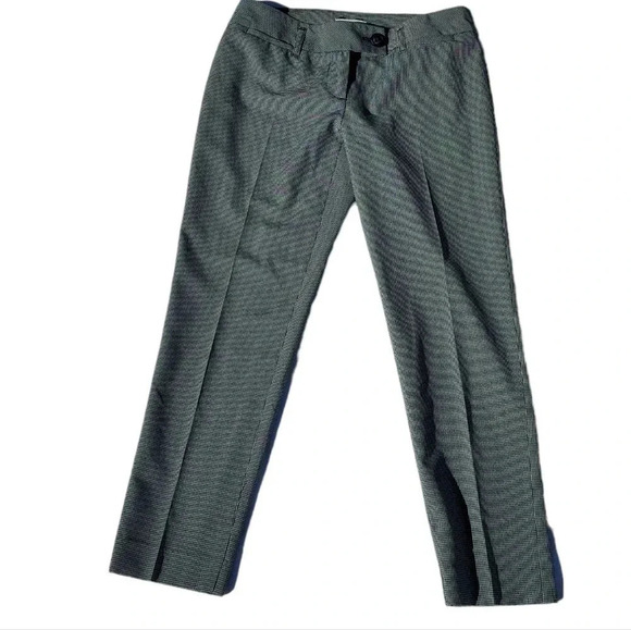 LOFT Pants - LOFT Ann Taylor Marisa Black & White Checkered Pants Size 0